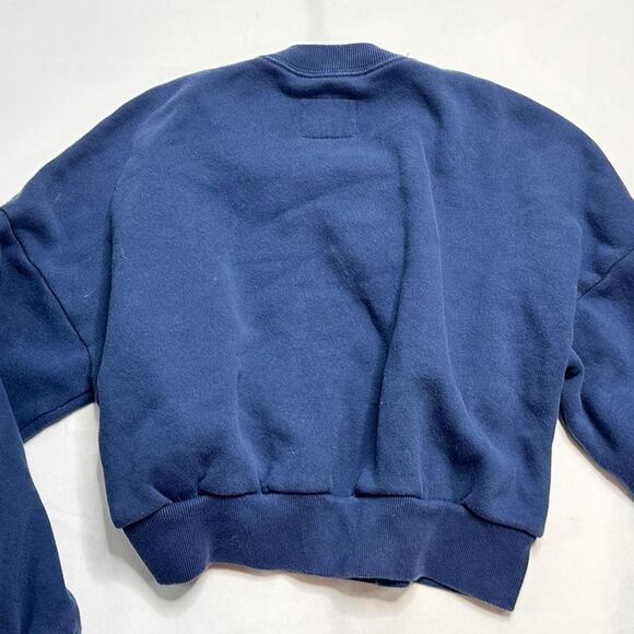 Abercrombie & Fitch Soft Collection Soft Cotton Cropped Sweatshirt Sizs XS - Picture 4 of 5